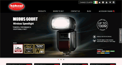 Desktop Screenshot of hahnel.ie